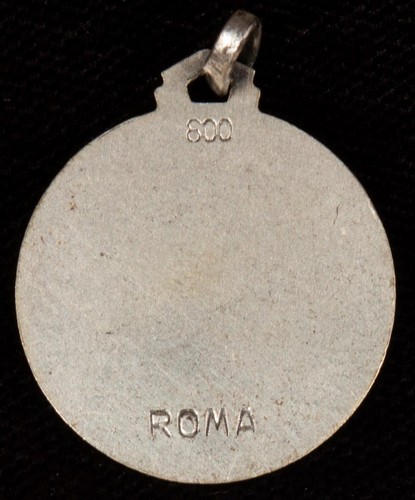 Vintage San Judas Tadeo St. Jude Silver Medal | eBay
