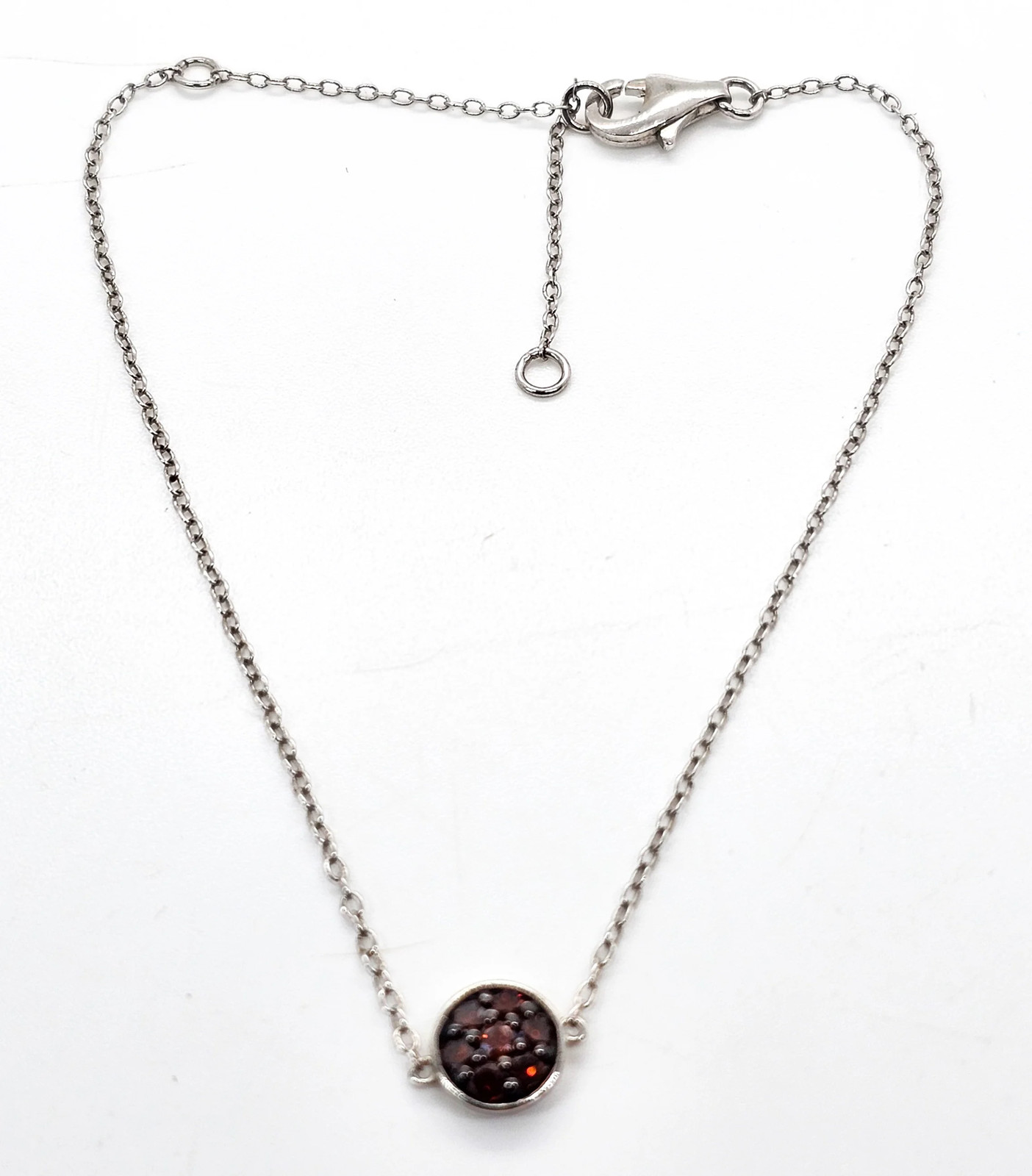 Red Ruby stationary sterling silver adjustable an… - image 4