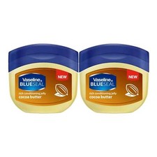 Vaseline Blue Seal Cocoa Butter Petroleum Jelly, 50ml Pack of 2 