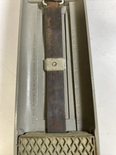 Vintage Swingline Stapler Gray Metal Property of RCA USA Made Tested Works - Picture 11 of 12