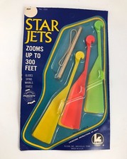 VINTAGE NIP NOS 1960  S ERA STAR JETS TOY