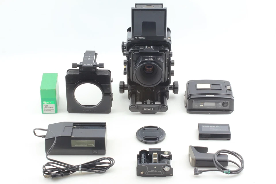 [N COMO NUEVO] Cámara fotográfica Fuji GX680 II GX 135 mm f/5,6 lente batería de JAPÓN Foto 2 de 4