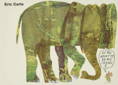 Do You Want to Be My Friend? Board Book by Carle, Eric, Acceptable Book
