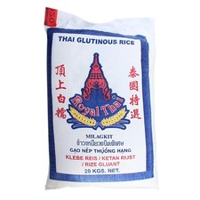 Royal Thai Klebreis 20kg Sticky Rice Kleberei...