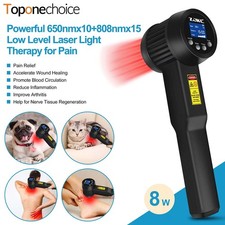 LLLT cold laser Therapy Laser 808nm 650nm Red Light Pain Relief Device Portable