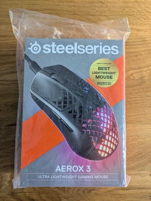 Steelseries Aerox 3 Schwarz Black Neuwertig OVP