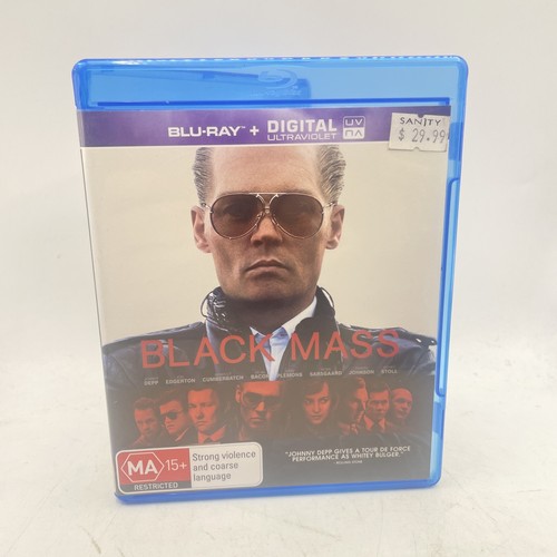 Black Mass (2015) disc cover