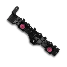 1PCS Front Bumper Bracket Holder Passenger Side Black For 2019-2022 Honda Pilot