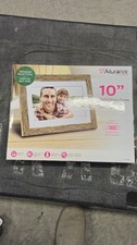 Aluratek 10" LCD Digital Photo Frame with 4GB Mem  USB SD/ OPEN BOX