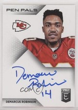 2016 Donruss Elite Pen Pals Demarcus Robinson #PP-DR Auto b9e