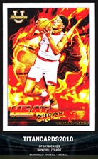 Johnny Davis 2021-22 Bowman University HEAT CHECK Wisconsin Badgers #HC-15