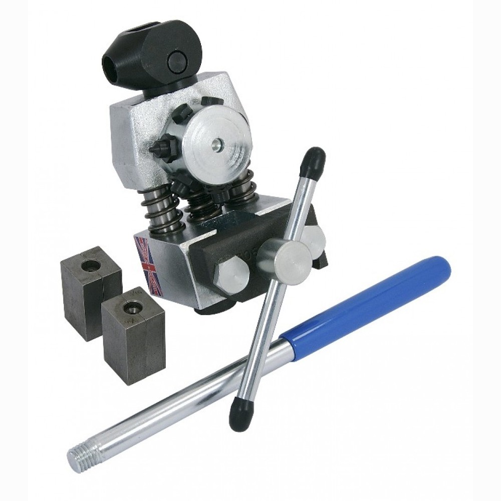 Brake Pipe Flaring Tool 3/16""-1/2"" SAE & 4.75 DIN Hydraulic Pipe Flaring Tool