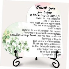 Thank You Gifts for Women, Being A Blessing in My Life Eucalyptus Wood Wood 1