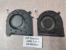 CPU GPU Two Cooling Fans For HP 16" Spectre X360 16-f0035nr