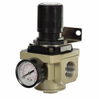 "Regler FüR Kompressor 1\" Druckluft Wartungseinheit Druckminderer Mit Manometer"