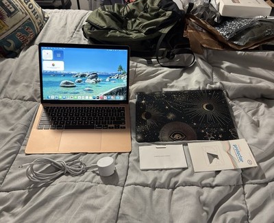 NICE! Apple MacBook Air 13'' 2020 A2337 Apple M1 8GB Ram 256GB SSD Rose Gold 98%