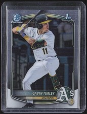 2025 Bowman Draft #BDC-28 Gavin Turley Chrome