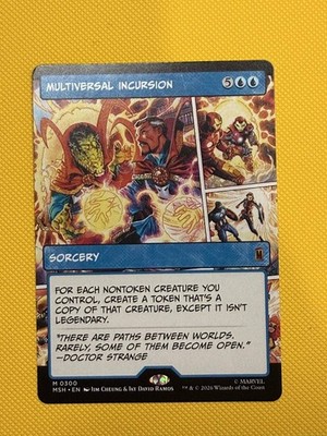 Multiversal Incursion Borderless MTG MSH Nm/M *ON HAND*