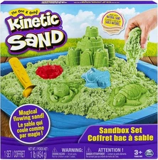 Spin Master Kinetic Sand Sandbox Set USA Seller