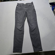 AYR The Riser Jean Charcoal Wash Skinny Fit Women's Size 30
