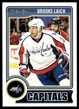 2014-15 O-Pee-Chee #143 Brooks Laich Washington Capitals Hockey Card
