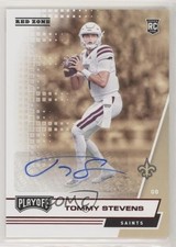 2020 Panini Playoff Rookies Red Zone Auto Tommy Stevens #261 Auto 4l3