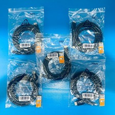  LOT of 5 10ft Premium High Speed HDMI Cable Style 20276 4K/HDR /HDCP2.2 18Gbps