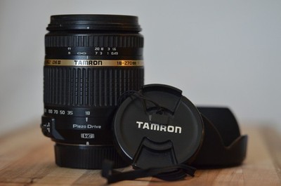 Tamron 18-270mm F/3.5-6.3 Di II VC PZD Lens for Nikon F Mount w/ Filter