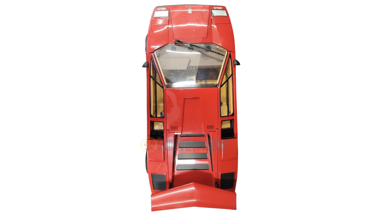 1/8 Large Scale Lamborghini Countach LP500S Red RC Model Body Vintage ...