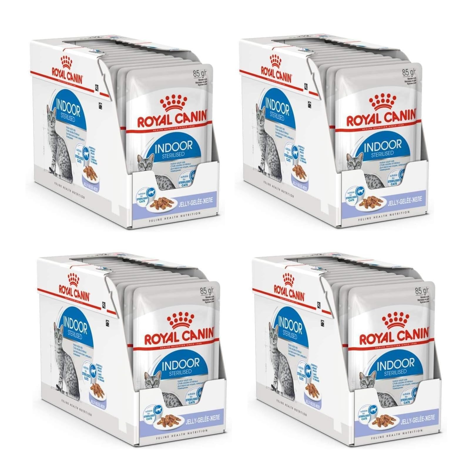 Royal Canin Indoor Sterilised In Jelly - Saver Pack: 48 X 85G - Image 3