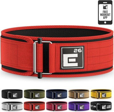 Self-Locking Weight Lifting Belt - Premium Weightlifting Belt for Serious Fun...