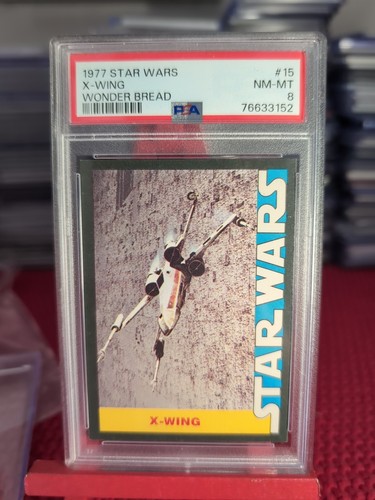 1977 Wonder Bread Star Wars #15 X-Wing — PSA 8