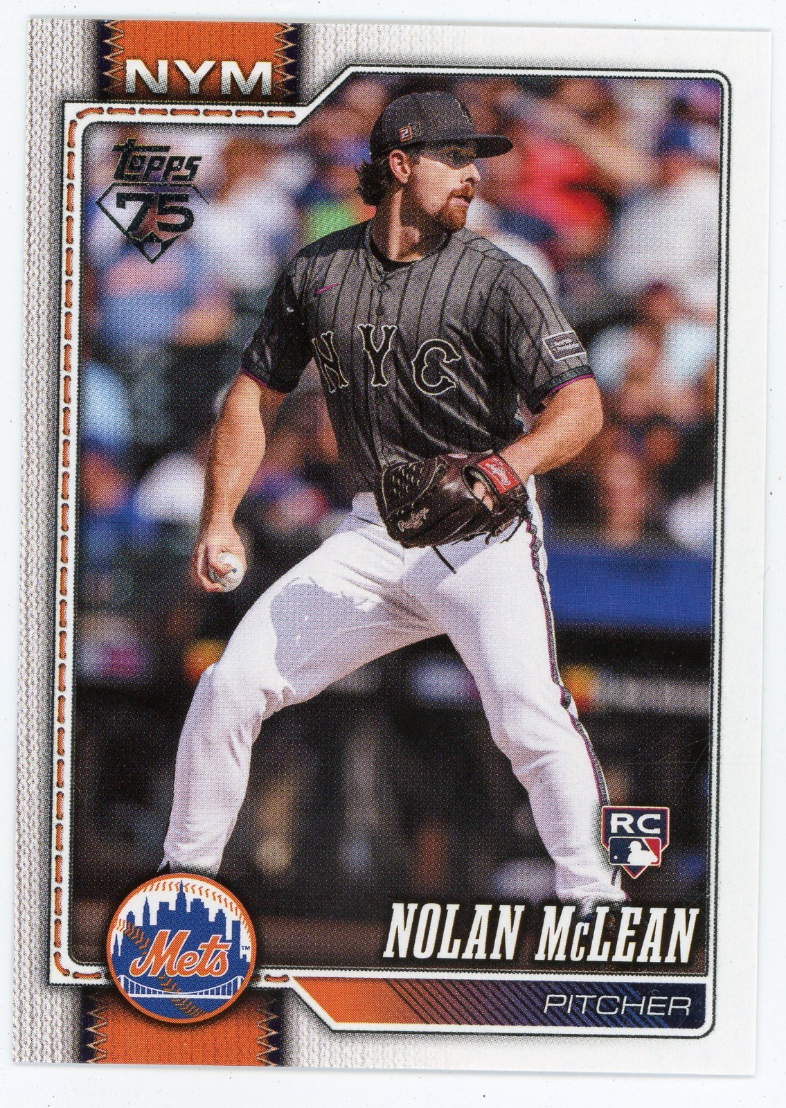 2026 Topps Nolan Mclean RC #214 Mets