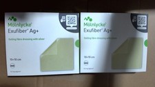 Mölnlycke Exufiber Ag+ 10 × 10 cm   10 Stü...