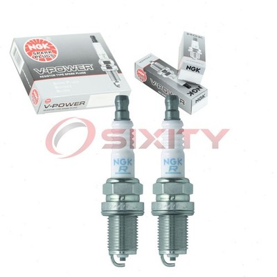 2 pc NGK 5632 BCPR6E-11 V-Power Spark Plugs for Q20PR-U11 F220-18-110 up