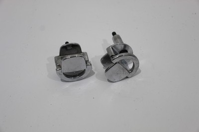 VW Passat 3C B7 Avant Chrome Boot Tie Downs Brackets Pair With Screws 3C9867160