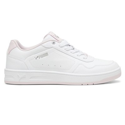 PUMA Court Classy Lace Up  Womens White Sneakers Casual Shoes 39502104