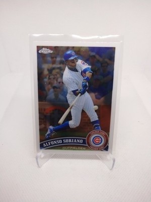 2011 Topps Chrome #91 Alfonso Soriano Chicago Cubs  