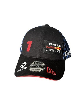 Red Bull Max Verstappen #1 F1 Racing Hat New Era Snapback Formula 1 Black New