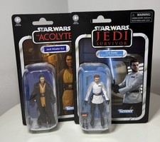 Star Wars Vintage Collection Jedi Master Sol & Cal Kestis 3.75 Figure New