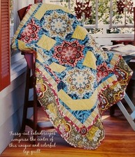 COLORFUL KALEIDOSCOPE Quilt  - Pattern From a Vintage Magazine