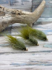 Tungsten Bead Head Balanced Leech, 12 colors, 3 sizes, 3-pk