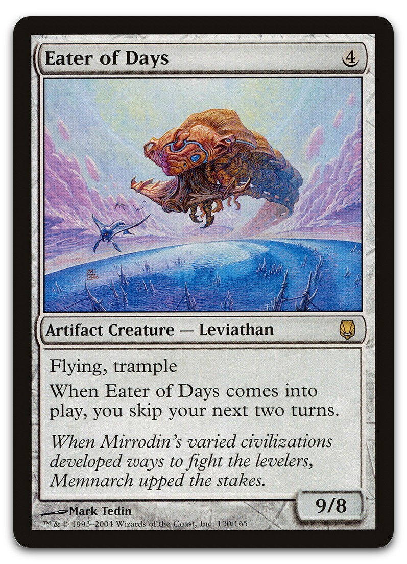 Eater of Days #120 (NM) Darksteel DST Magic MTG
