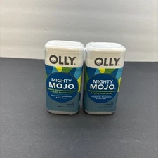 (2) Olly Mighty Mojo Resveratrol Pine Bark 30 caps SEALED Exp 11/2025