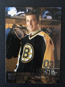 2003-04 Upper Deck Hockey Young Guns Rookie #204 Patrice Bergeron Ref1