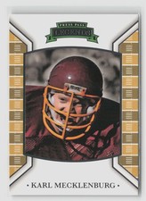 Karl Mecklenburg #63 2011 Press Pass Legends