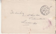 WW1 Cover: Salonica campaign: Field PO 83 to London, 29 June 1916