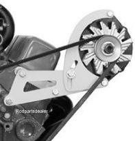 Small Block Chevy Sbc Low Profile Alternator Bracket Driver Side Mount Lwp