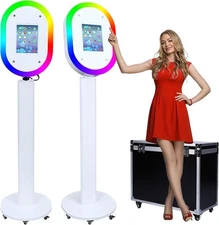 iPad Photo Booth Video Booth Selfie Stand LCD Machine for Parties Wedding Rental