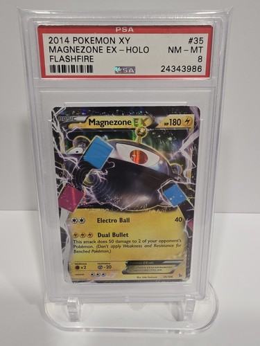 Magnezone-EX graded PSA 8 for sale on eBay